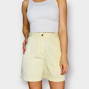 90s L.L. Bean Yellow‎ deadstock shorts